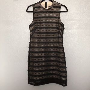 J. Crew Dresses - J. CREW Sheath Dress in Fringy Lace sz 6 J. Crew Dresses - J. CREW Sheath Dress in Fringy Lace sz 6